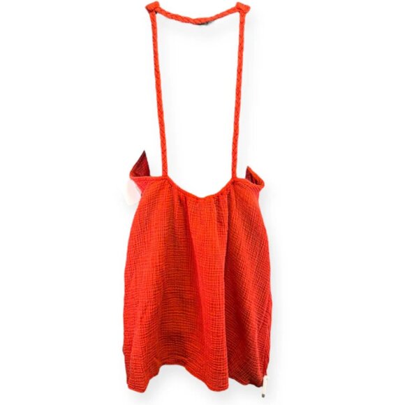 Anthropologie Braided Halter Mini Dress M - Picture 3 of 5